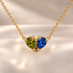 Demi Heart Necklace - Gold Finish