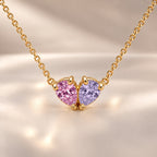 Demi Heart Necklace - Gold Finish