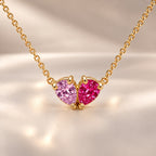 Demi Heart Necklace - Gold Finish