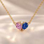 Demi Heart Necklace - Gold Finish
