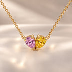 Demi Heart Necklace - Gold Finish