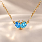 Demi Heart Necklace - Gold Finish