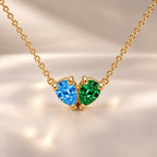 Demi Heart Necklace - Gold Finish