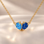 Demi Heart Necklace - Gold Finish